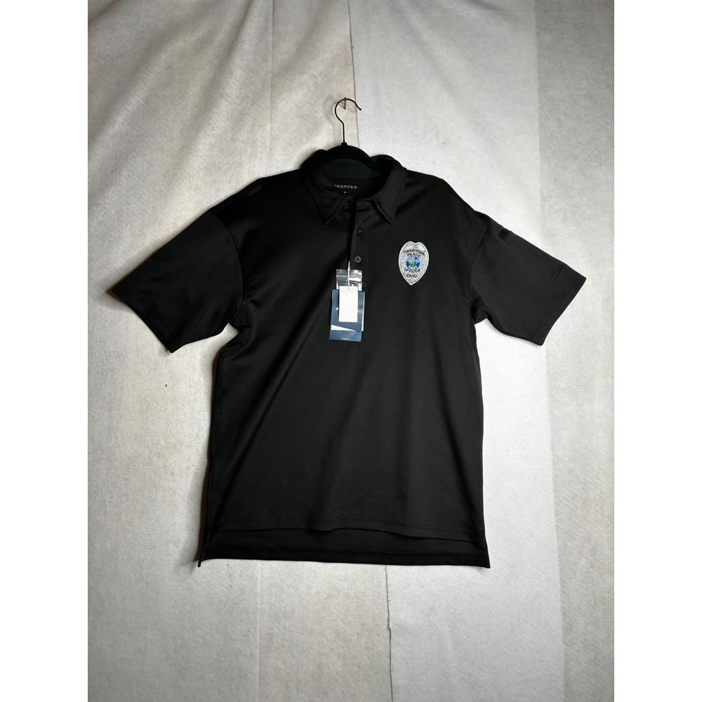 NWT‎ Propper ICE Performance Polo Mens M Black Idaho Correctional Peace Officer